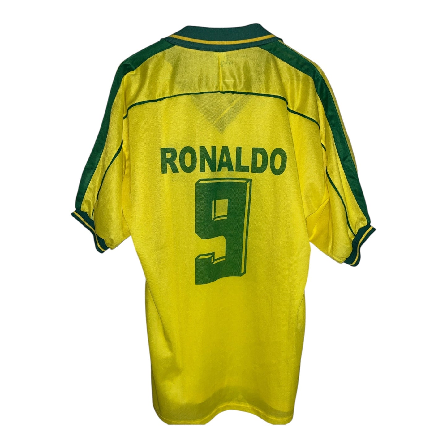 El Fenómeno en su Máximo Esplendor – Camiseta Brasil Ronaldo #9 1997/98