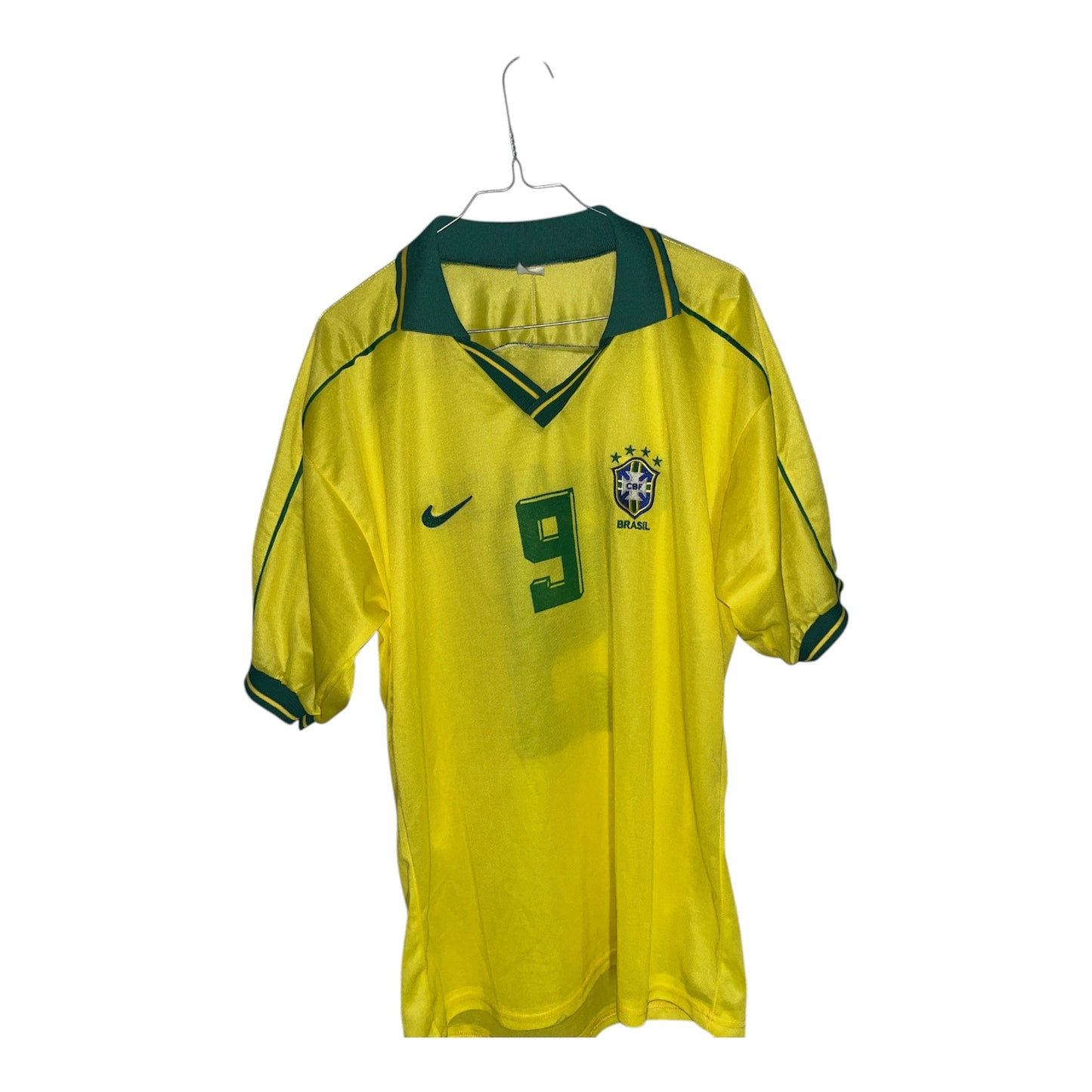 El Fenómeno en su Máximo Esplendor – Camiseta Brasil Ronaldo #9 1997/98