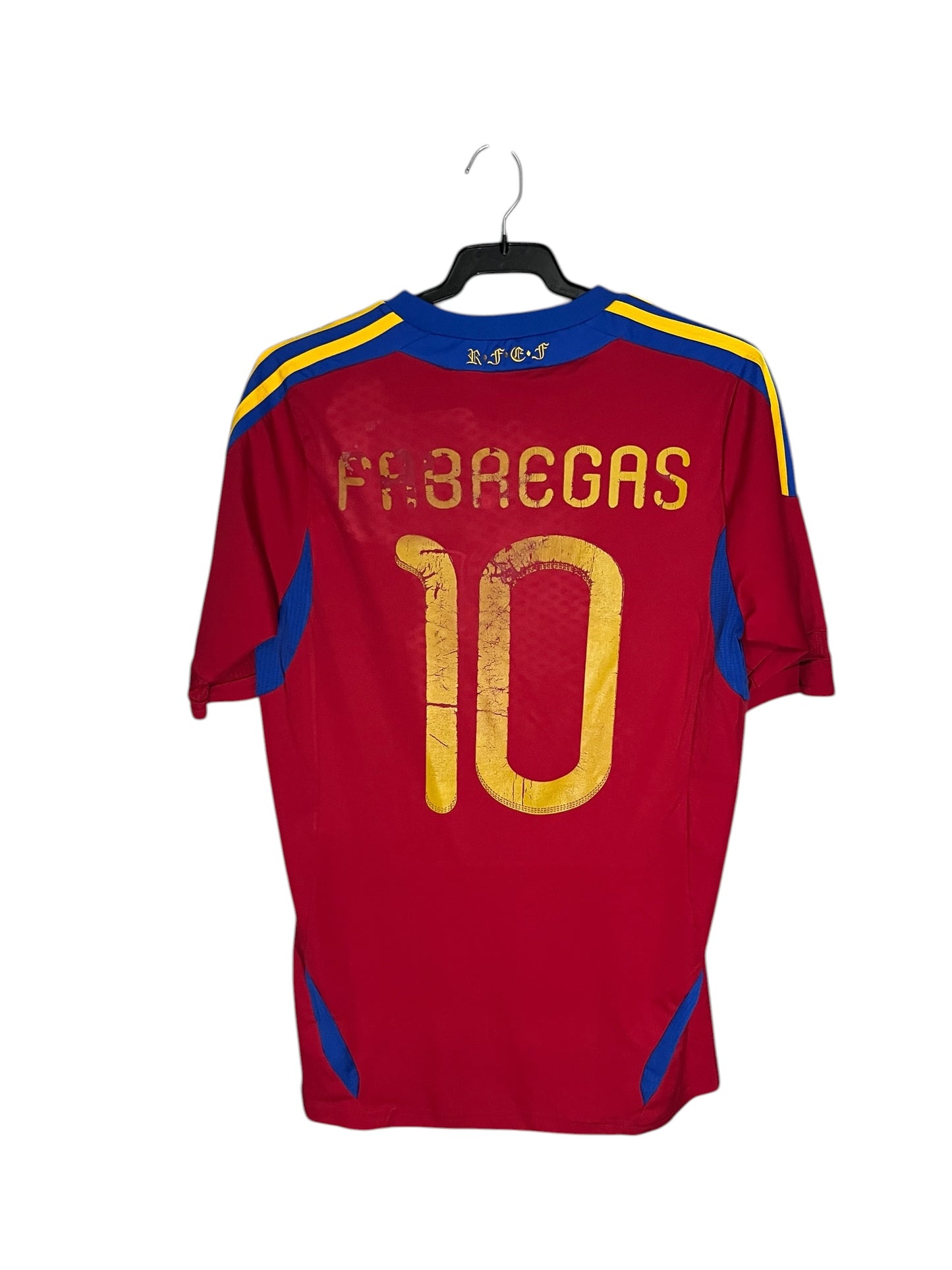 Spain 2010–2011 Fabregas Vintage Jersey – World Cup Champion